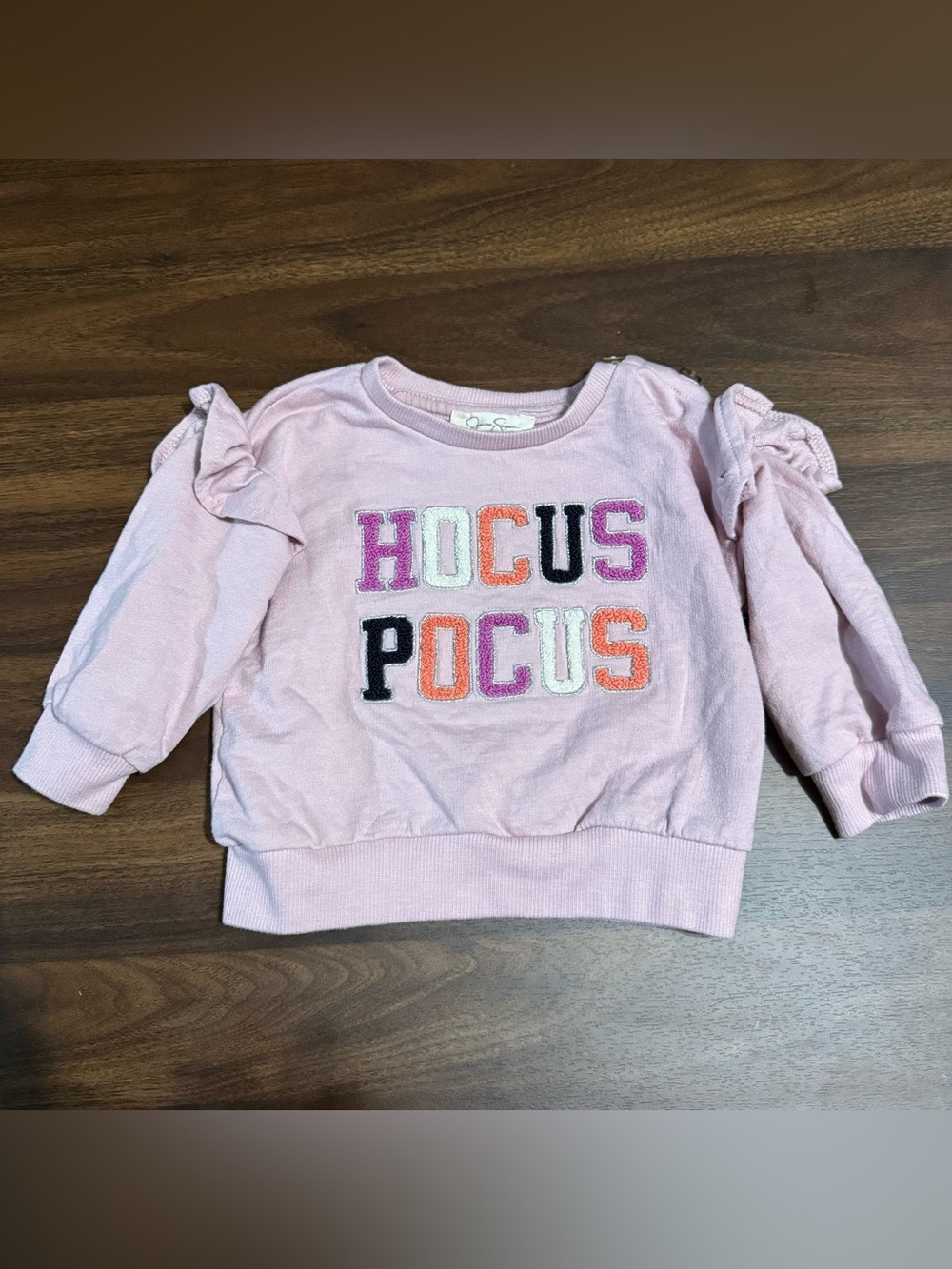 Baby girl hocus pocus Halloween sweater